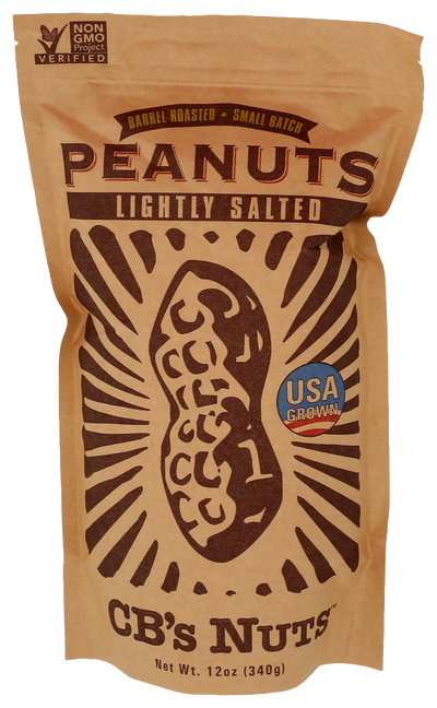 Cbs Nuts In-Shell Lightly Salted Peanuts - 12 OZ