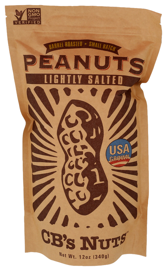 Cbs Nuts In-Shell Lightly Salted Peanuts - 12 OZ