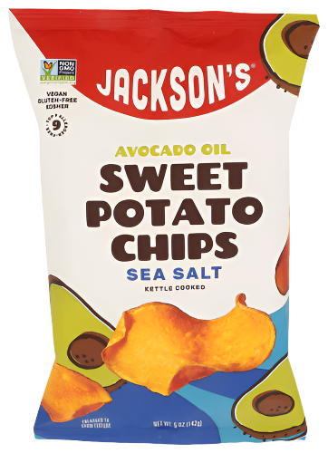 Avocado Oil Sea Salt Sweet Potato Chips - 5 OZ (Copy)