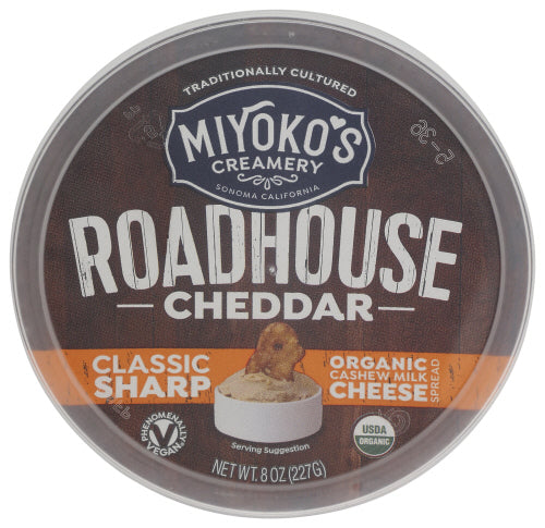 Organic Roadhouse Cheddar Cheese Spread