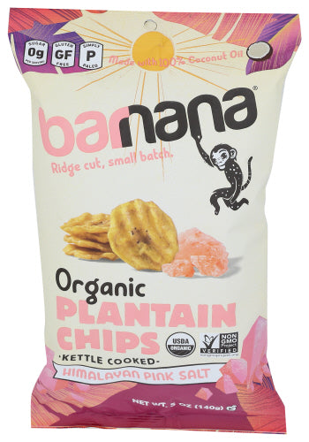 Organic Himalayan Salt Plantain Chips