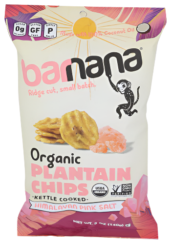 Organic Himalayan Salt Plantain Chips - 5 OZ