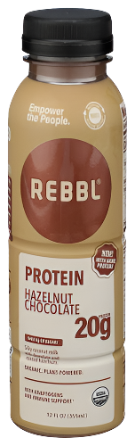 Organic Hazelnut Chocolate Protein Drink - 12 FO