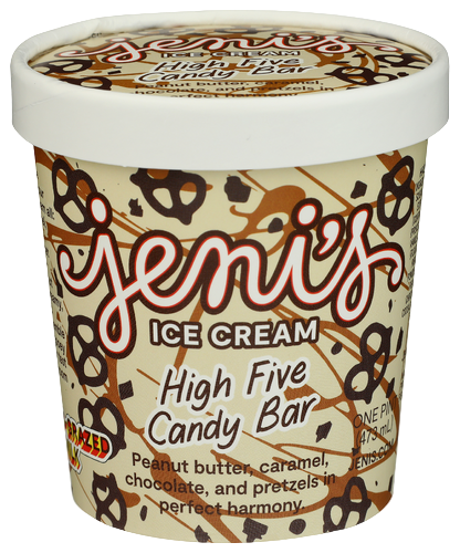 Five Candy Bar Ice Cream - 16 OZ