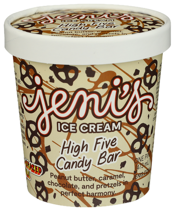 Five Candy Bar Ice Cream - 16 OZ