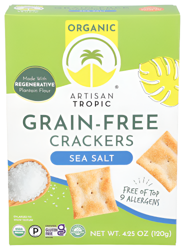 Artisan Sea Salt Crackers - 4.25 OZ