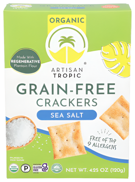Artisan Sea Salt Crackers - 4.25 OZ