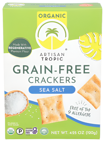 Artisan Sea Salt Crackers - 4.25 OZ