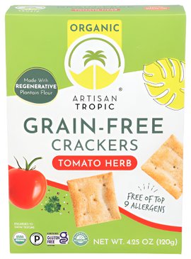 Artisan Tomato Herb Crackers - 4.25 OZ