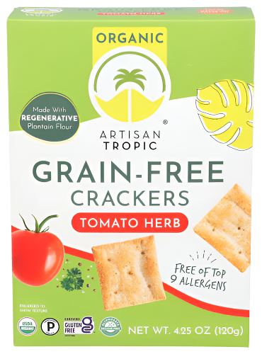 Artisan Tomato Herb Crackers - 4.25 OZ