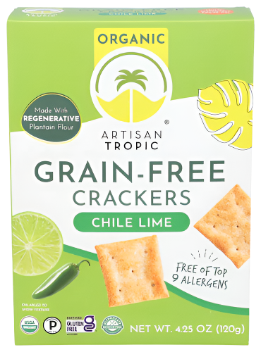 Artisan Chile Lime Crackers - 4.25 OZ