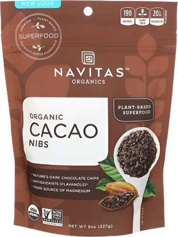 Organic Cacao Nibs - 8 OZ