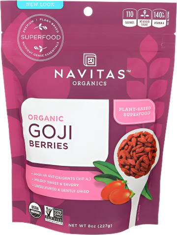 Navitas Goji Berries - 8 OZ
