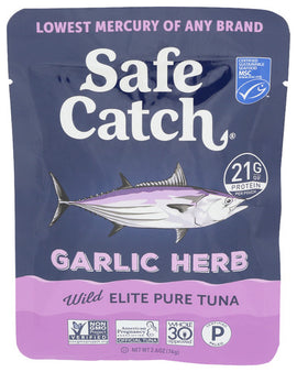 Garlic Herb Elite Wild Tuna - 2.6 OZ