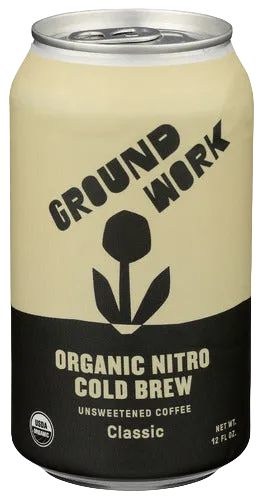 Groundwork Organic Nitro Cold Brew "Classic" - 12 FO