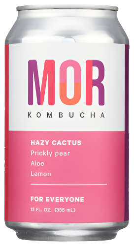Mor Organic Hazy Cactus Kombucha - 12 FO