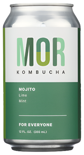 Organic Mojito Lime Kombucha - 12 FO
