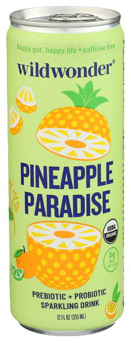 Wildwonder Pineapple Paradise Sparkling Drink - 12 FO