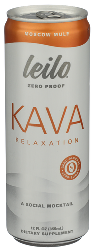 Leilo Moscow Mule Relaxation Kava Mocktail - 12 FO