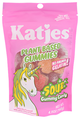 Katjes Sour Rainbow Gummies - 4.9 OZ