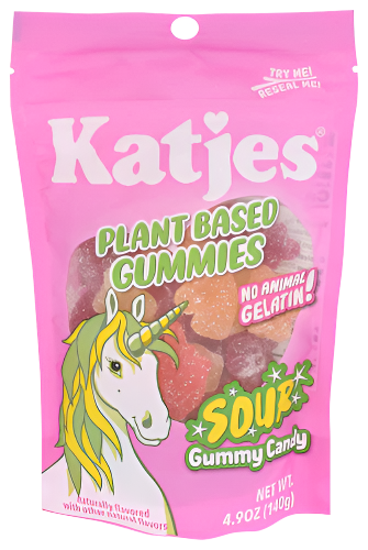 Katjes Sour Rainbow Gummies - 4.9 OZ