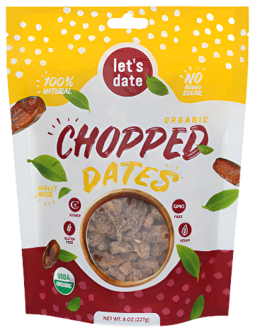 Organic Chopped Dates - 8 OZ