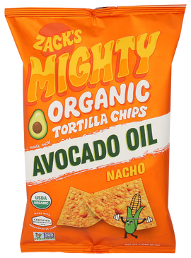 Zacks Mighty Nacho Tortilla Chips - 7.5 OZ