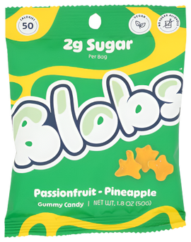 Blobs Passionfruit Pineapple Gummies - 1.8 OZ