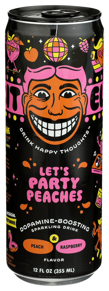 Illicit Elixirs Sparkling Lets Party Peaches - 12 FO