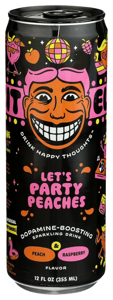 Illicit Elixirs Sparkling Lets Party Peaches - 12 FO