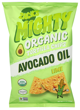 Zacks Mighty Lime Tortilla Chips - 7.5 OZ