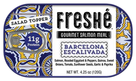 Freshe Barcelona Escalivada Salmon Meal - 4.25 OZ
