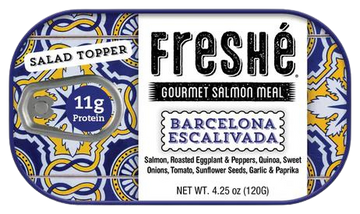 Freshe Barcelona Escalivada Salmon Meal - 4.25 OZ