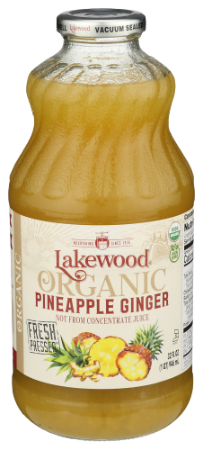 Organic Pineapple Ginger Juice - 32 FO