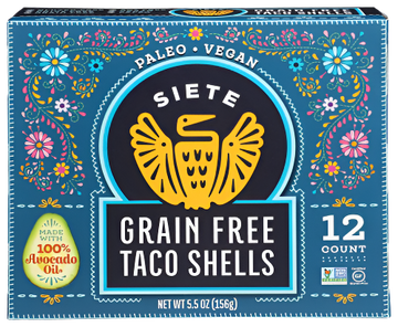 Grain Free Taco Shells - 5.5 OZ