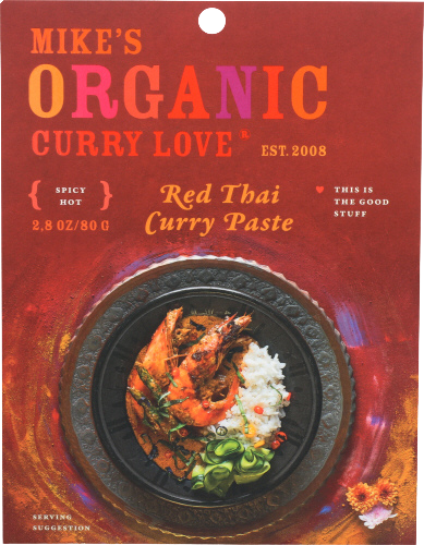 Organic Red Thai Curry Paste - 2.8 OZ