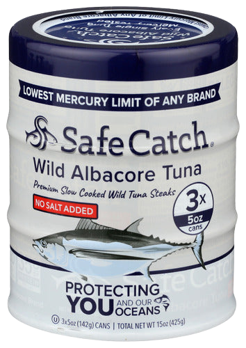 Wild Albacore Tuna No Salt - 15 OZ