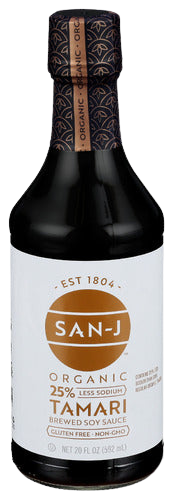 San J Organic Tamari Soy Sauce - 20 OZ