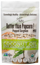 Organic Popped Sorghum Coconut Oil Pink Himalayan Sea Salt: 4.3oz-7