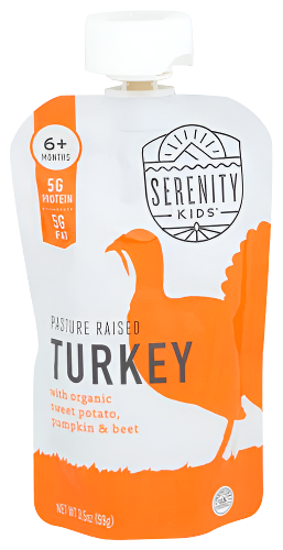 Turkey with Organic Sweet Potato, Pumpkin & Beet Pouch - 3.5 OZ