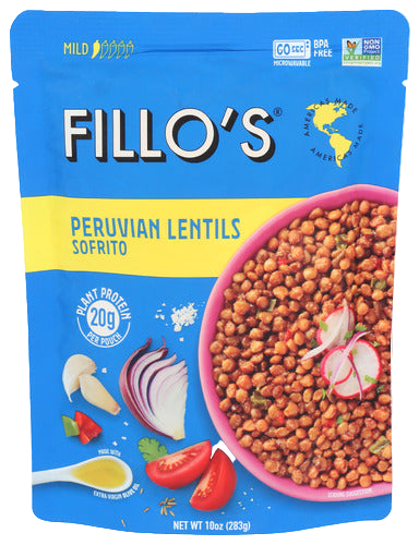 Fillo's Sofrito Peruvian Lentils - 10 OZ