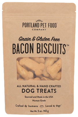 Portland Bacon Dog Biscuits - 5 OZ