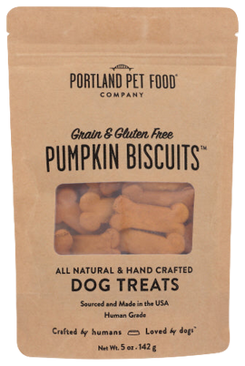Portland Pumpkin Dog Biscuits - 5 OZ