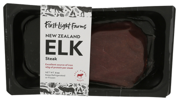 First Light Elk Leg Steak - 6 OZ