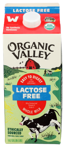 Organic Valley Lactose Free Whole Milk - 64 FO