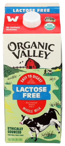 Organic Lactose Free Whole Milk - 64 FO