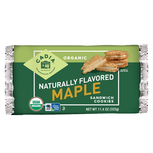 Organic Maple Sandwich Cookies - 11.4 OZ
