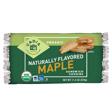 Organic Maple Sandwich Cookies - 11.4 OZ