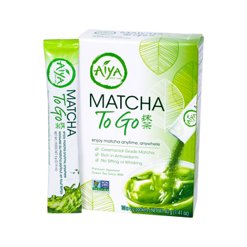 Aiya Matcha to Go Sticks - 10 CT