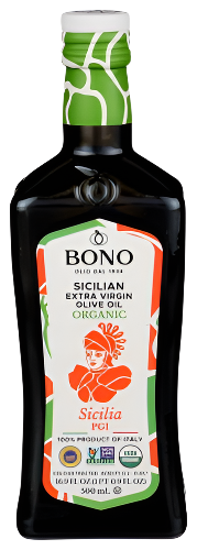 Organic Sicilian Extra Virgin Olive Oil - 16.9 OZ